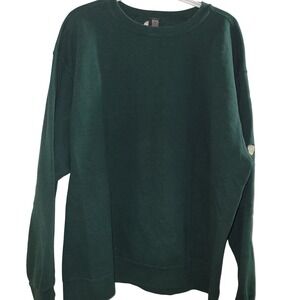 Vintage Nike Golf Crew Neck Sweatshirt Size 2XL Green Made In USA Blank